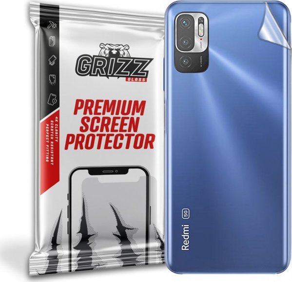 GrizzGlass Πίσω Μεμβράνη SatinSkin για Xiaomi Redmi Note 10 5G - Προστατευτική Μεμβράνη Πλάτης