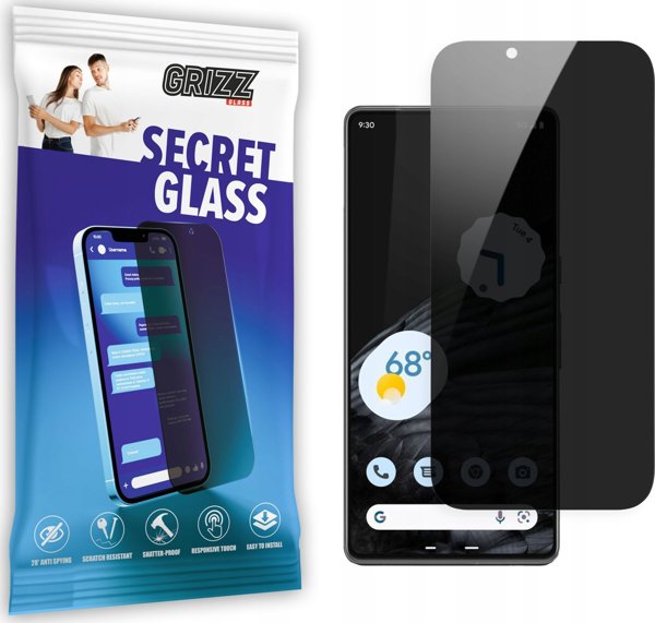 GrizzGlass Γυαλί απορρήτου GrizzGlass SecretGlass για Google Pixel 5A 5G
