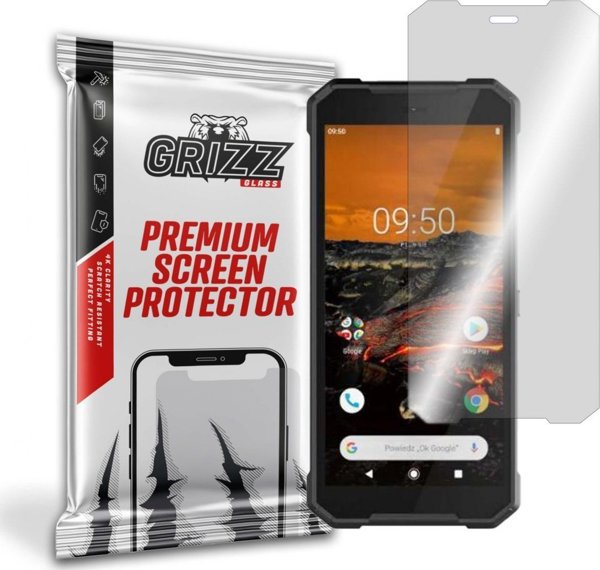 GrizzGlass Υβριδικό Γυαλί Προστασίας Οθόνης για MyPhone Hammer Energy 2, Ανθεκτικό & Εύκολη Τοποθέτηση