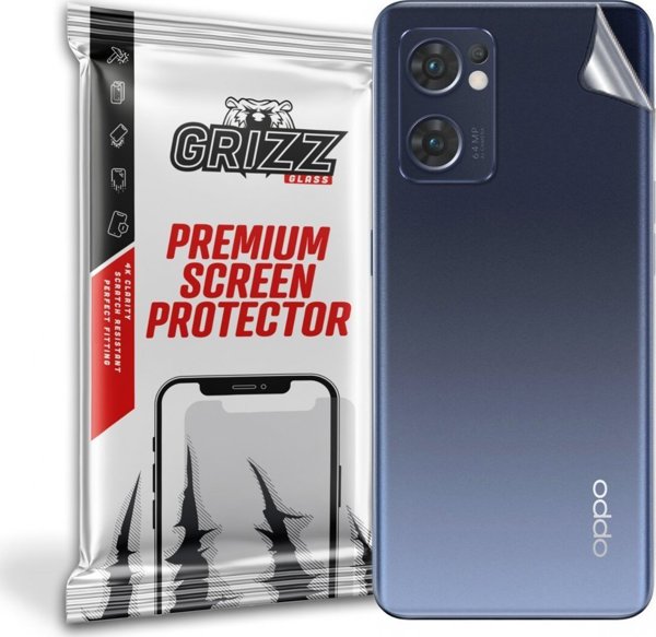 GrizzGlass Προστατευτικό Πίσω Όψης για Oppo Find X5 Lite, SatinSkin Folia, Satine Finish, Διαφανές