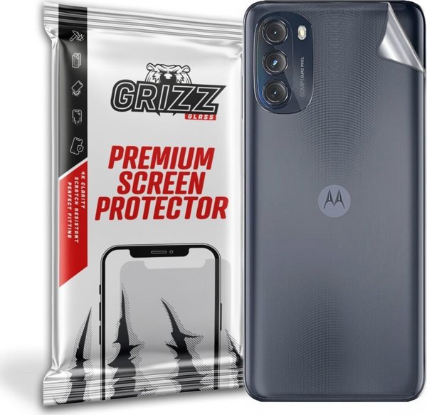 GrizzGlass Φιλμ Προστασίας Πίσω Όψης για Motorola Moto G (2022) - SatinSkin, Ανθεκτικό, Διαφανές