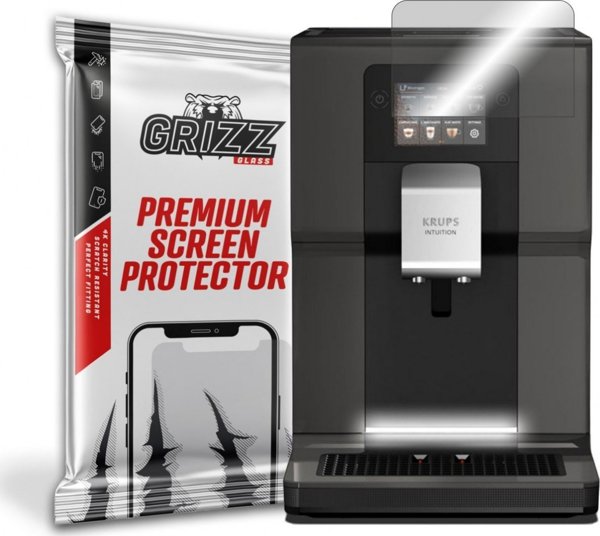 GrizzGlass Υβριδικό Γυαλί Προστασίας για Krups Intuition EA873810, Ανθεκτικό, Εύκολη Τοποθέτηση