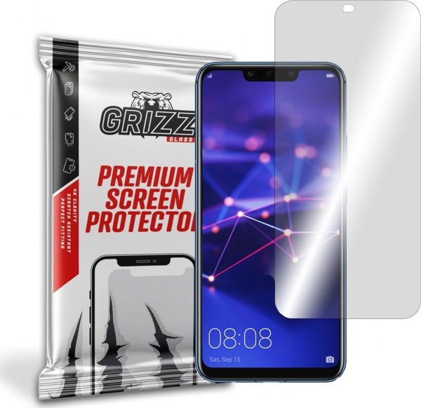 GrizzGlass Μεμβράνη Προστασίας Οθόνης Υδρογέλης για Huawei Mate 20 Lite - Full Cover, Ανθεκτική στην Κρούση