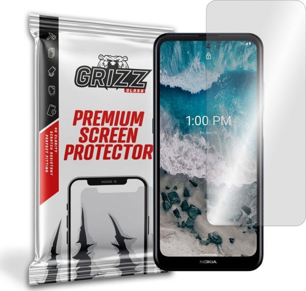 GrizzGlass Υβριδικό Γυαλί Προστασίας για Nokia X100, Ανθεκτικό, Oleophobic Coating, Διάφανο