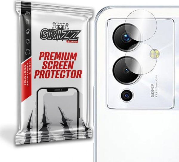 GrizzGlass Υβριδικό Γυαλί Κάμερας για Infinix Note 12 5G, Σετ 2 Τεμαχίων, Ανθεκτική Προστασία Φακού