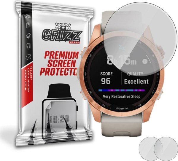 GrizzGlass Προστατευτικό Ματ Φιλμ Οθόνης για Garmin Fenix 7s - Αντιθαμβωτικό, Εύκολη Τοποθέτηση