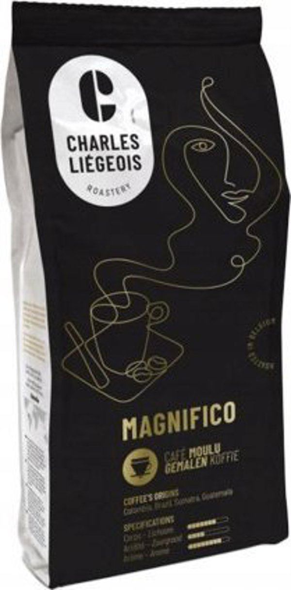 Αλεσμένος καφές Charles Liegeois Magnifico, 250 g
