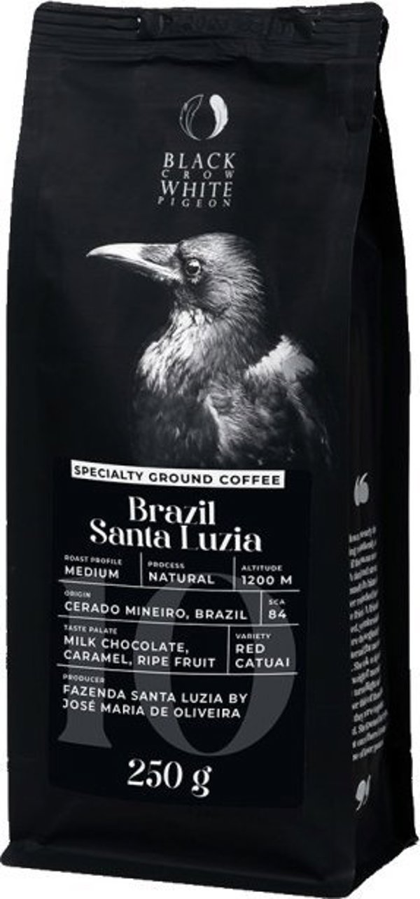 Ειδικός καφές αλεσμένος Black Crow White Pigeon