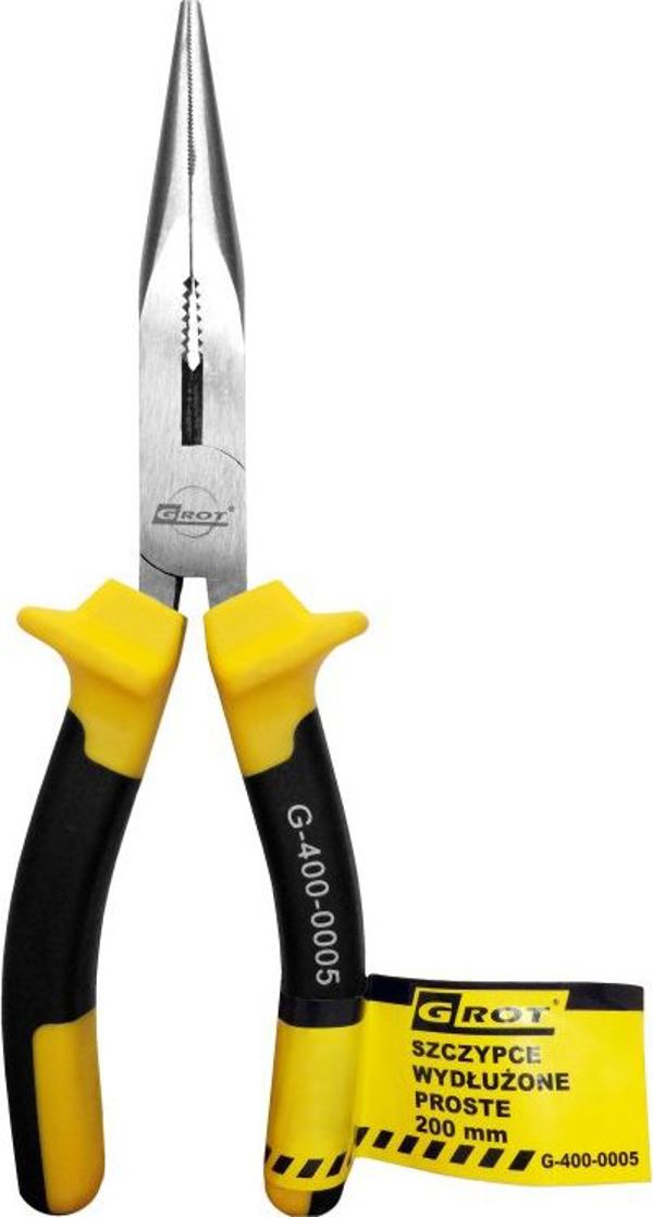 Πένσες Grot με ίσια επιμήκη μύτη 160mm