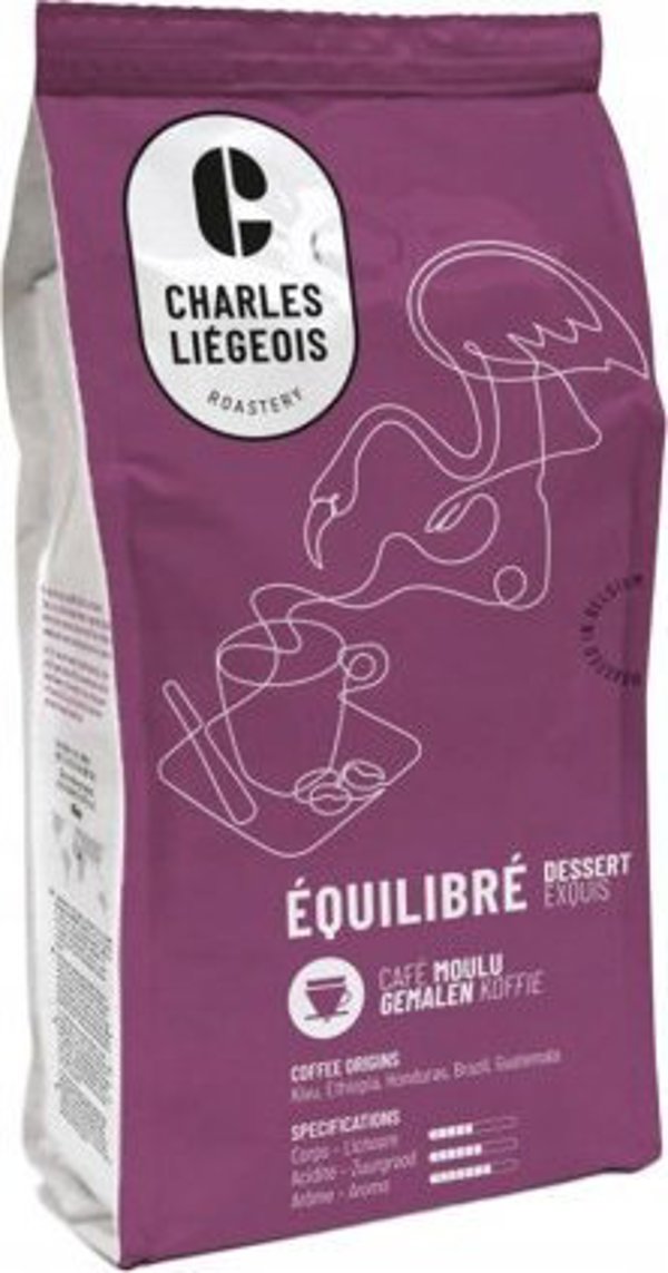 Αλεσμένος καφές Charles Liegeois Equilibre, 500 γρ