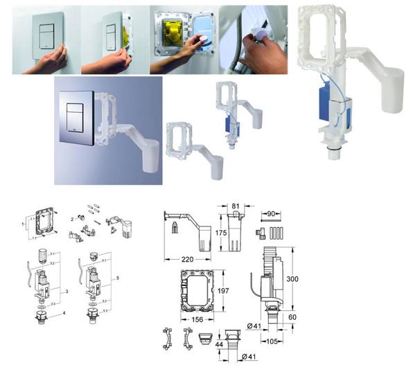 Grohe Σετ προσαρμογής Fresh (38796000)