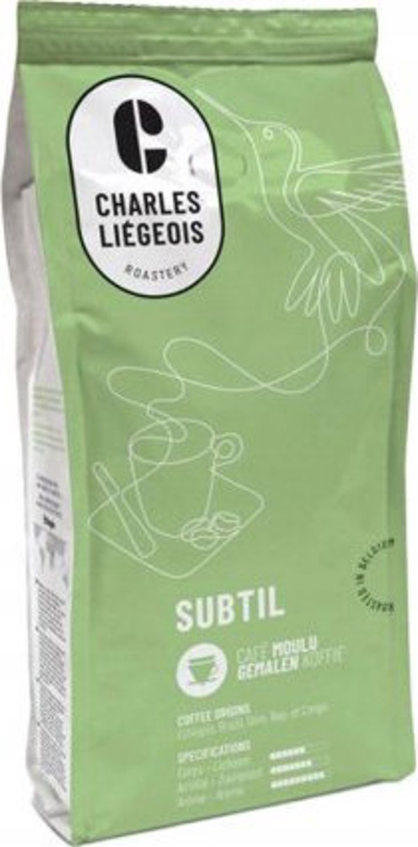 Αλεσμένος καφές Charles Liegeois Subtil, 250 γρ
