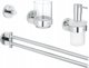 Grohe GROHE 40846001 Essentials Master bathroom accessories set 4-in-1