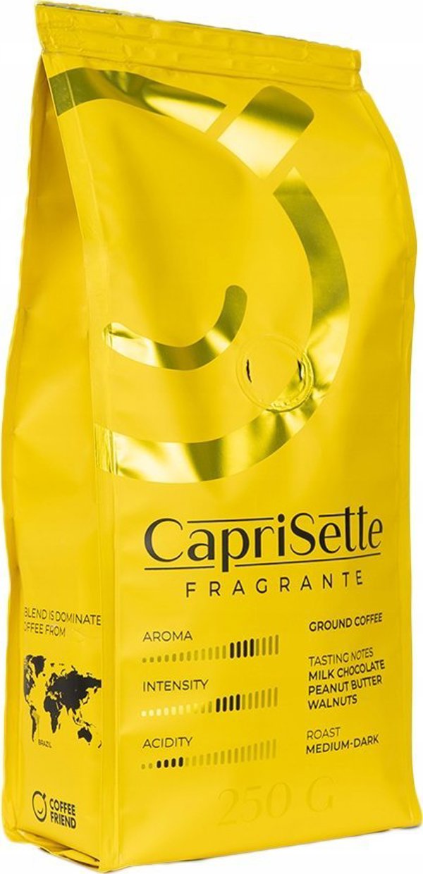 Αλεσμένος καφές Caprisette Fragrante, 250 γρ