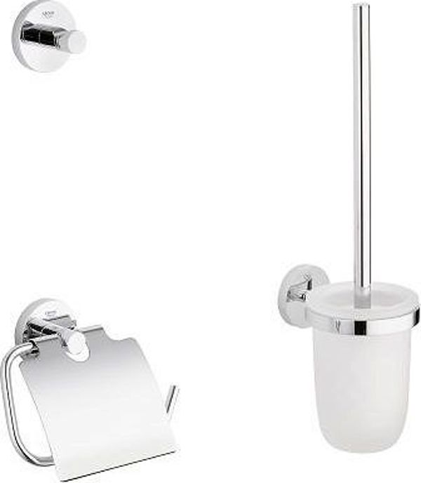 Grohe Σετ μπάνιου Essentials 3 σε 1 χρώμιο (40407001)