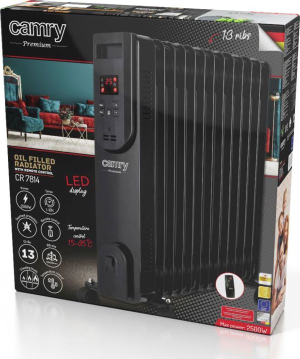 Καλοριφέρ Camry CR 7814 λαδιού 2500 W