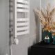 Πετσετοκρεμάστρα μπάνιου Terma TOWEL DRYER ELECT D01 400/710 WHITE