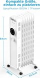 Καλοριφέρ Midea Midea NY2009-22M | Καλοριφέρ λαδιού | 2000 W | Αριθμός επιπέδων ισχύος 3 | Λευκό