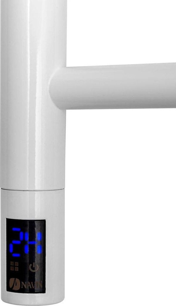 Navin Ηλεκτρικό στεγνωτήριο πετσετών Navin Bliuz 480*1200 καλοριφέρ μπάνιου Αισθητήρας με χρονόμετρο αριστερά 12-006133-4812 13564237 1200613348127