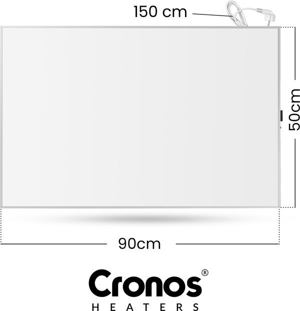 Καλοριφέρ Cronos θερμαντικό πάνελ υπερύθρων CRONOS Synthelith PRO CRP-500TWP Γκρι 12906605 5904507664350