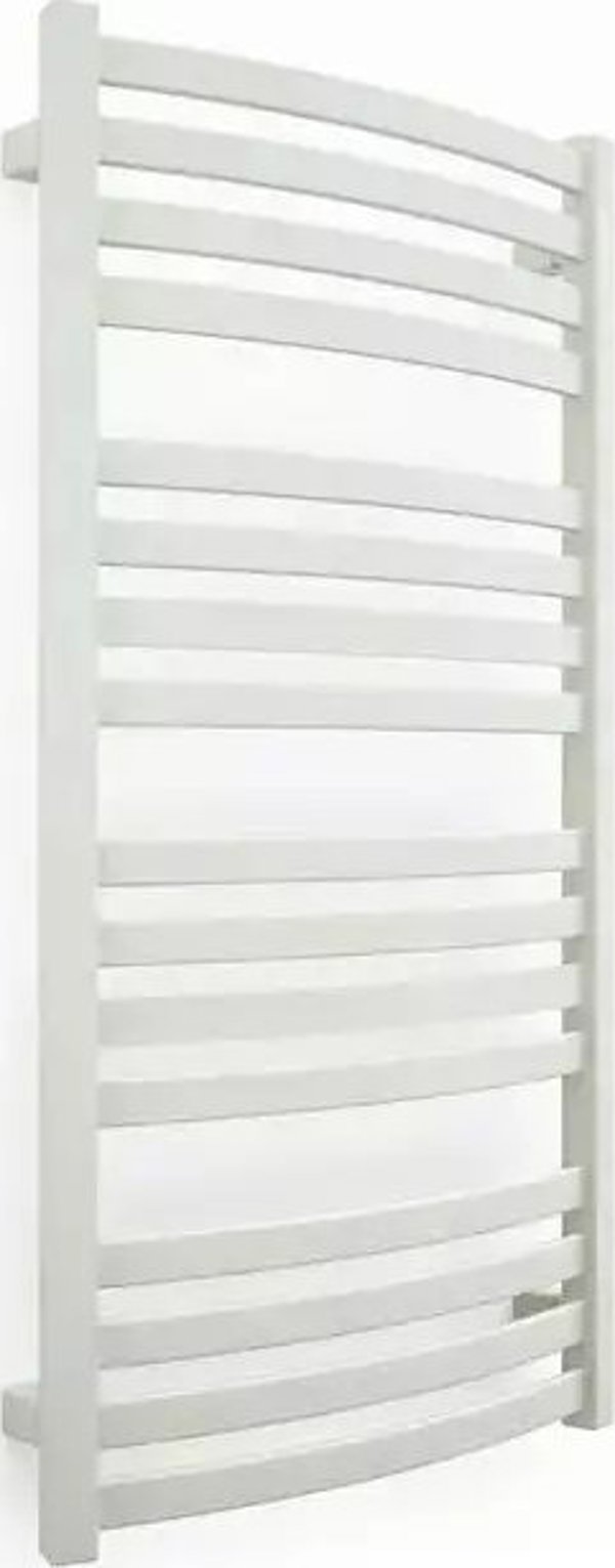 Πετσετοθήκη μπάνιου Terma TERMA D01, 96×50 cm, λευκός