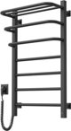 Ηλεκτρικός στεγνωτήρας πετσετών Navin Navin Fortis 480*800 12-253153-44880 αριστερά μαύρο