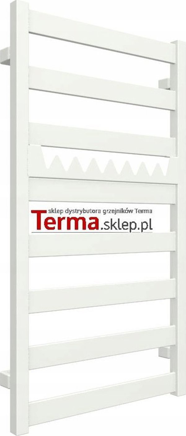 Ηλεκτρικό στεγνωτήριο πετσετών Terma Terma Vivo 500 mm x 910 mm, λευκό