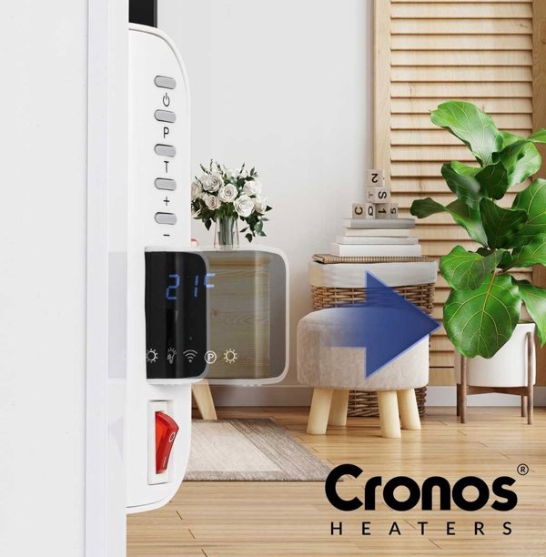 Καλοριφέρ Cronos θερμαντικό πάνελ υπερύθρων CRONOS Synthelith PRO CRP-770TWP Λευκό 12906615 5904507664404