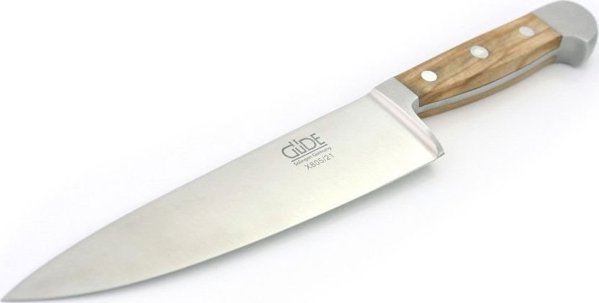 Güde Μαχαίρι Κουζίνας Alpha Olive 21cm, Χειροποίητο από Ατσάλι Χρωμίου-Βαναδίου-Μολυβδαινίου με Λαβή από Ξύλο Ελιάς