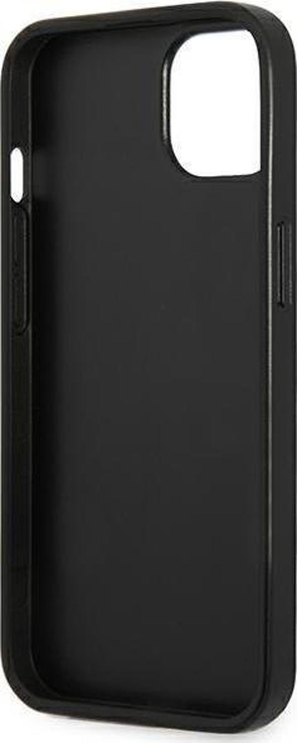 Guess Guess GUHCP13MPSATLG iPhone 13 6,1" ασημί/silver σκληρή θήκη SaffianoTriangle Logo