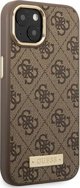 Guess Guess GUHMP14MU4GPRW iPhone 14 Plus 6,7" καφέ σκληρή θήκη 4G Logo Plate MagSafe NoSize