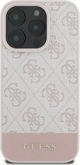 Guess Guess GUHCP16XG4GLPI iPhone 16 Pro Max 6.9" ροζ/hardcase 4G Bottom Stripe