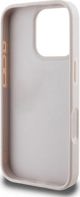 Guess Guess GUHCP16XG4GLPI iPhone 16 Pro Max 6.9" ροζ/hardcase 4G Bottom Stripe