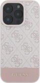 Guess Guess GUHCP16XG4GLPI iPhone 16 Pro Max 6.9" ροζ/hardcase 4G Bottom Stripe