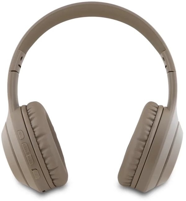 GUESS Wireless Bluetooth Headset Classic Logo Brown, GUBHV21SFGSW, Universal