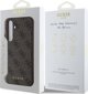 Guess Guess GUHCS24FEG4GFBR S24 FE S721 brown/brown hardcase 4G Metal Gold Logo