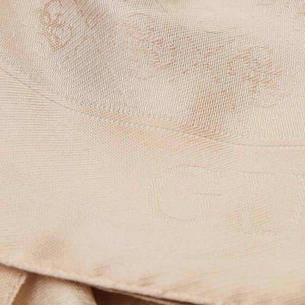 Guess, Rossana, Υφασμάτινο Κασκόλ, Λογότυπο 4G, AW8851 POL03, 135 x 135 cm, Για Γυναίκες