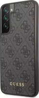 Guess case for Samsung Galaxy S23 GUHCS23SG4GFGR grey hardcase 4G Metal Gold Logo 3666339116958