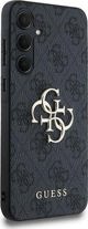 Guess Etui Guess GUHCSA354GMGGR Samsung Galaxy A35 θήκη σκληρή 4G Μεγάλο Μεταλλικό Λογότυπο μαύρο/black