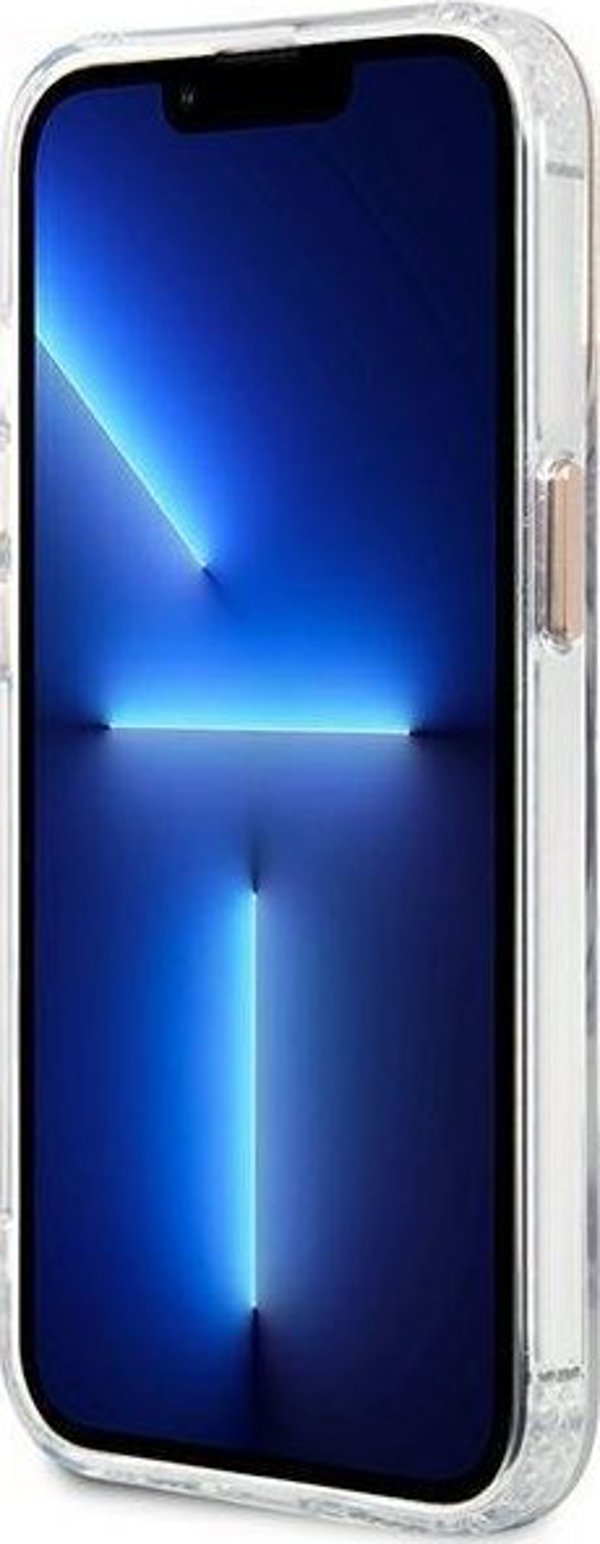 Guess case for iPhone 13 Pro Max 6,7" GUHMP13XHTRMD gold HC Magsafe Metal Outline Gold 3666339057169