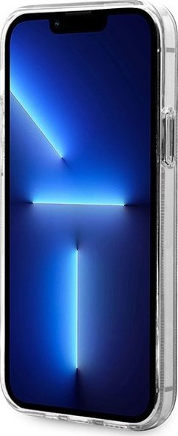 Guess Σετ Guess GUBPP12MH4EACSK Θήκη+ Φορτιστής iPhone 12/12 Pro μαύρη/μαύρη σκληρή θήκη 4G Print MagSafe NoSize