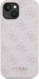 Guess Guess GUHCP15SG4GFPI iPhone 15 6.1" ροζ σκληρή θήκη 4G Metal Gold Logo