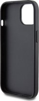 Guess Guess GUHCP15SG4GFGR iPhone 15 6.1" szary/grey hard case 4G Metal Gold Logo