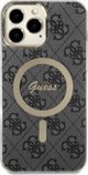 Guess Θήκη Guess GUHMP13XH4STK Apple iPhone 13 Pro Max μαύρο/black σκληρή θήκη 4G MagSafe