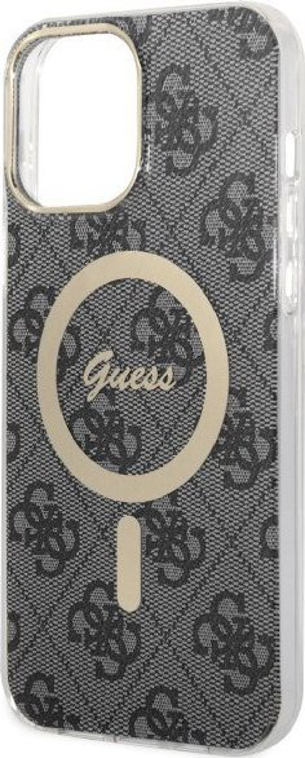 Guess Θήκη Guess GUHMP13XH4STK Apple iPhone 13 Pro Max μαύρο/black σκληρή θήκη 4G MagSafe