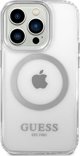 Guess Guess GUHMP14LHTRMS iPhone 14 Pro 6,1" ασημί/silver σκληρή θήκη Metal Outline Magsafe NoSize