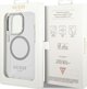 Guess Guess GUHMP14LHTRMS iPhone 14 Pro 6,1" ασημί/silver σκληρή θήκη Metal Outline Magsafe NoSize