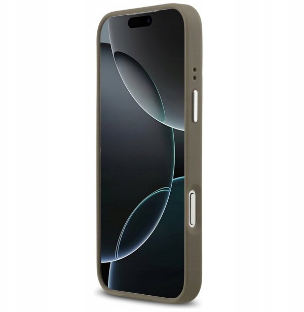 Guess Θήκη με Ανάγλυφο Μεγάλο Κλασικό Λογότυπο 4G για iPhone 17 Pro Max Καφέ
