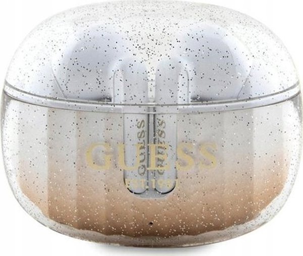 Ακουστικά Guess Glitter Gradient (GUTWSHDGKEED) χρυσά