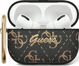 Guess Guess GUA2PG4GPK Κάλυμμα AirPods 1/2 μαύρο/μαύρο 4G Hook